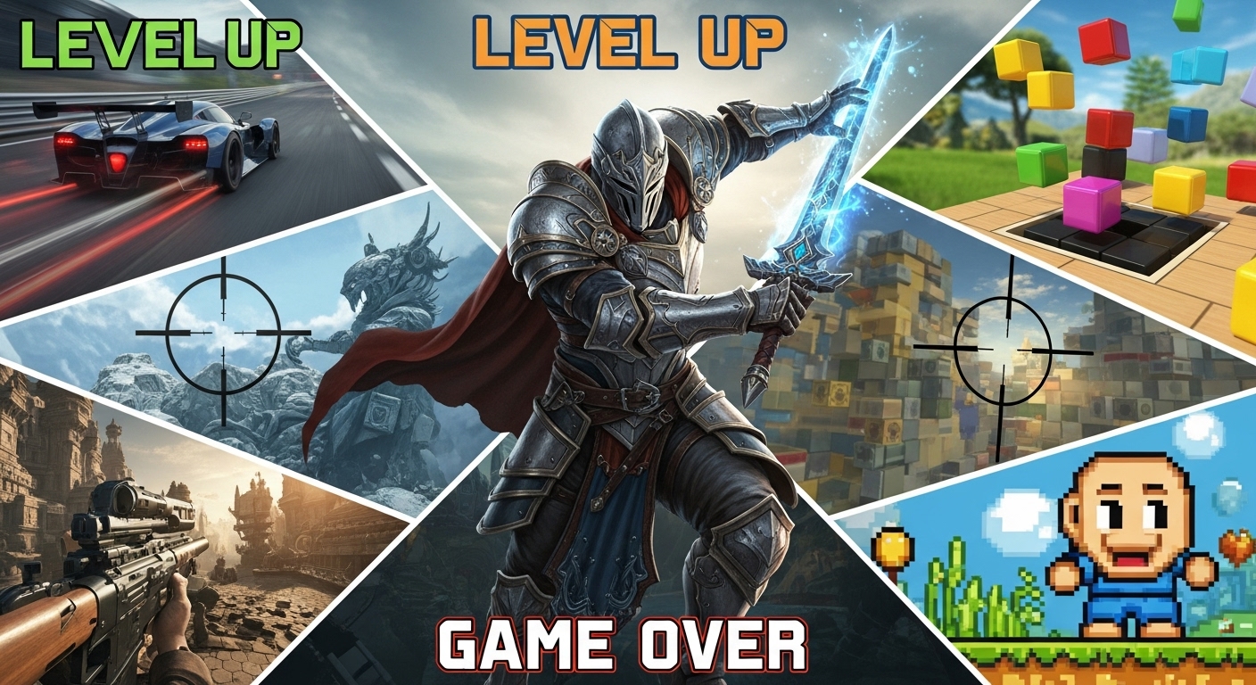 The Evolution of Games: From Pixels to Immersive Worlds